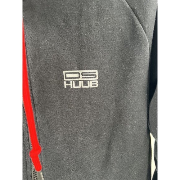 HUUB TRAINING Hooded Sweatshirt Hoodie with Scuba Brand Sz L Warm Full Zip - Picture 3 of 10
